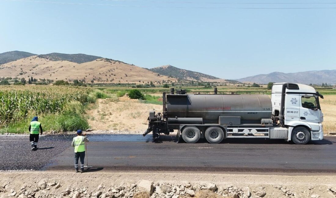 Aydın Büyükşehir Belediyesi, şehir merkeziyle birlikte kırsal mahallelerde de ulaşımı