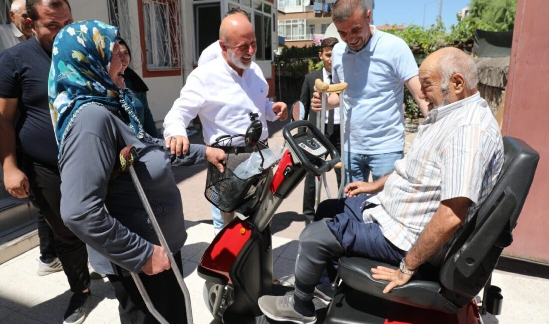 Kocasinan Belediyesi, engelli bireylerin günlük yaşamlarını kolaylaştırmak amacıyla hizmete sunduğu