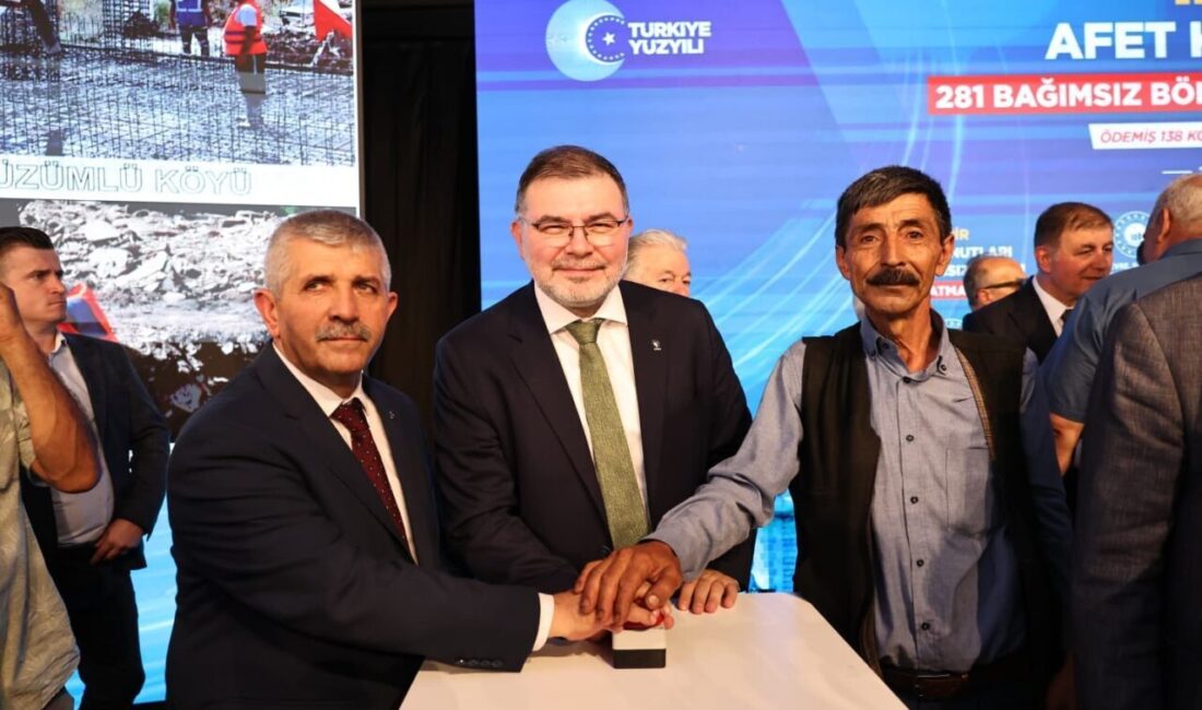 Çevre, Şehircilik ve İklim Değişikliği Bakanı Murat Kurum’un katılımıyla Ödemiş’te