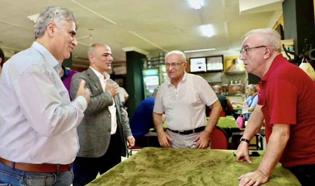 Körfez Belediye Başkanı Şener Söğüt, altyapı çalışmalarının devam ettiği Mimar