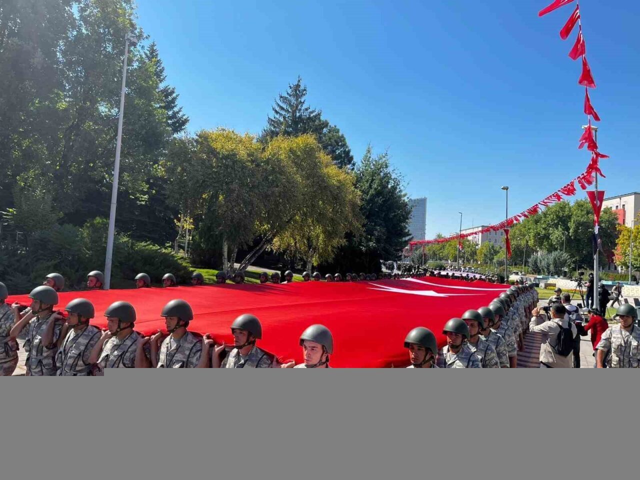 30 Ağustos Zafer Bayramı’nın 103’üncü yıl dönümü dolayısıyla başkentte geçit