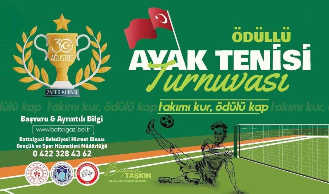 Malatya’nın Battalgazi Belediyesi, 30 Ağustos Zafer Bayramı’na özel olarak ayak