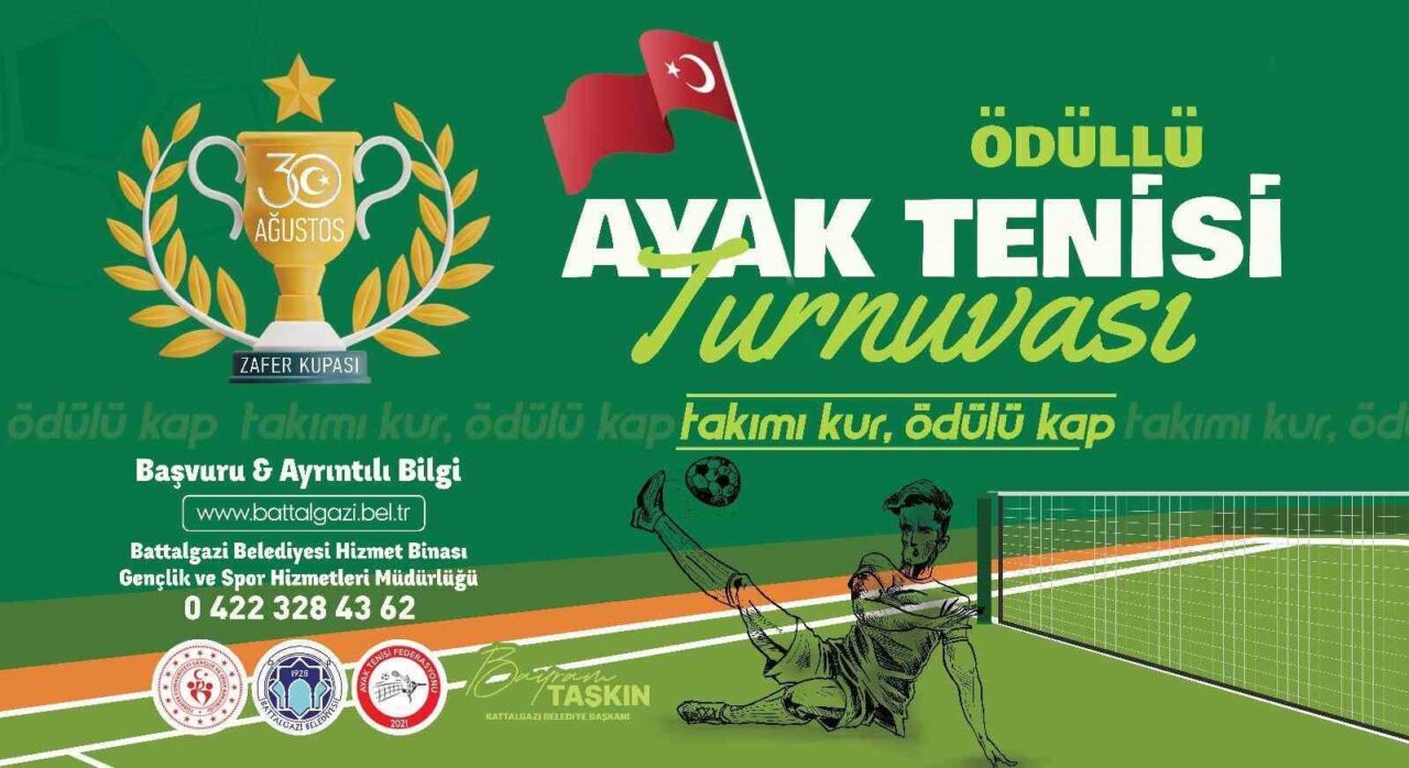 Malatya’nın Battalgazi Belediyesi, 30 Ağustos Zafer Bayramı’na özel olarak ayak