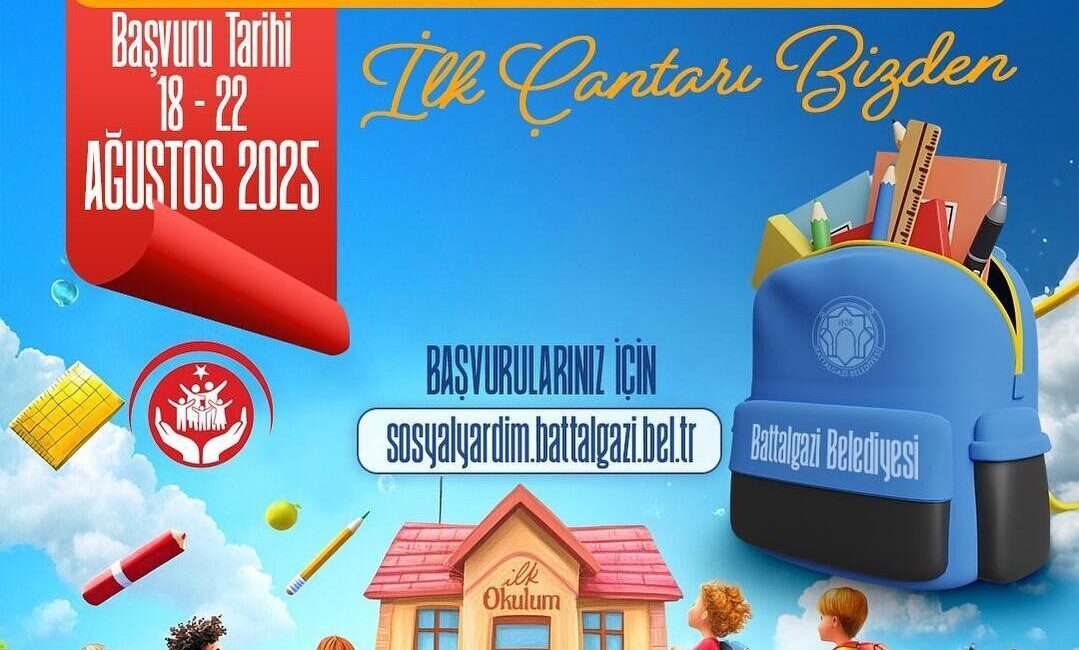 Battalgazi Belediyesi, yeni eğitim-öğretim dönemi öncesinde öğrencilerin temel kırtasiye ihtiyaçlarını
