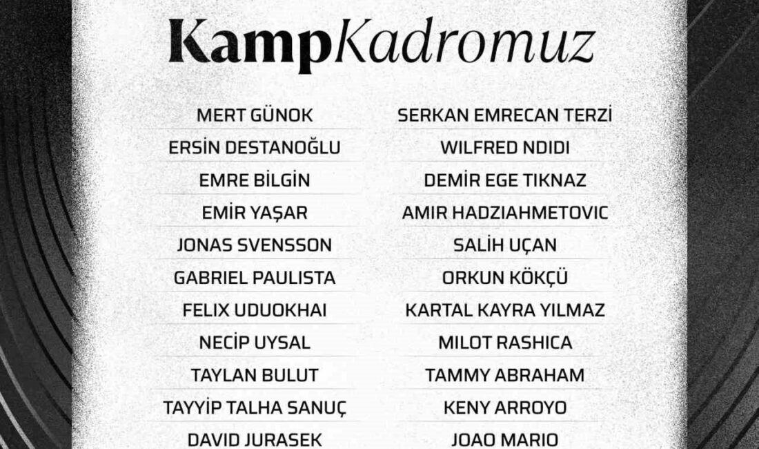 Beşiktaş’ın, UEFA Konferans Ligi play-off turunda yarın deplasmanda oynayacağı Lausanne