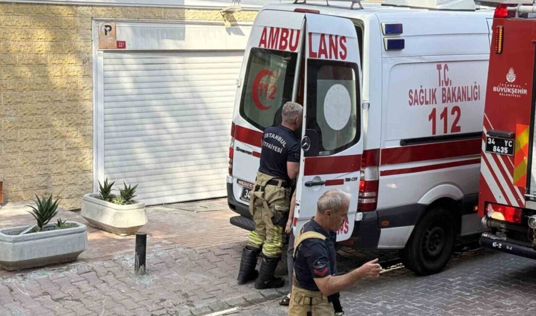 İstanbul Beşiktaş’ta 5 katlı binanın ikinci katında yangın çıktı. Yangın,