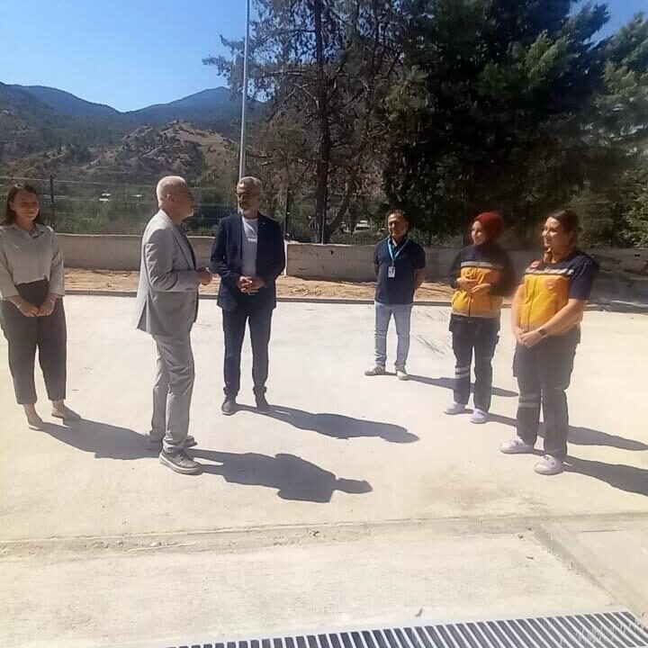 İl Sağlık Müdürü Doç. Dr. Yaşar Bildirici, Sarıcakaya’da hizmete giren