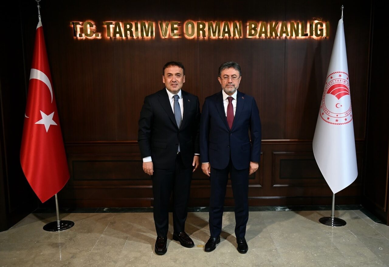Bilecik Valisi Faik Oktay Sözer, Ankara’da Tarım ve Orman Bakanı