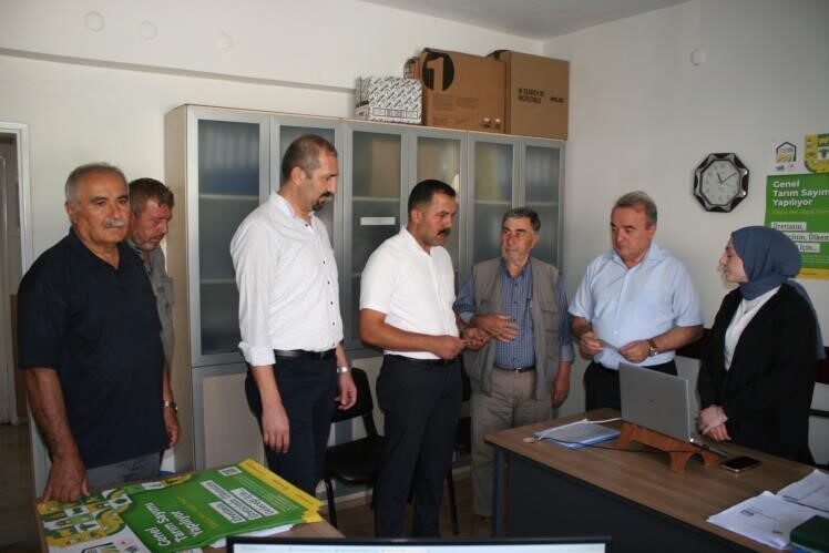 Bozüyük Kaymakamı Adem Öztürk, İlçe Tarım ve Orman Müdürlüğü bünyesinde