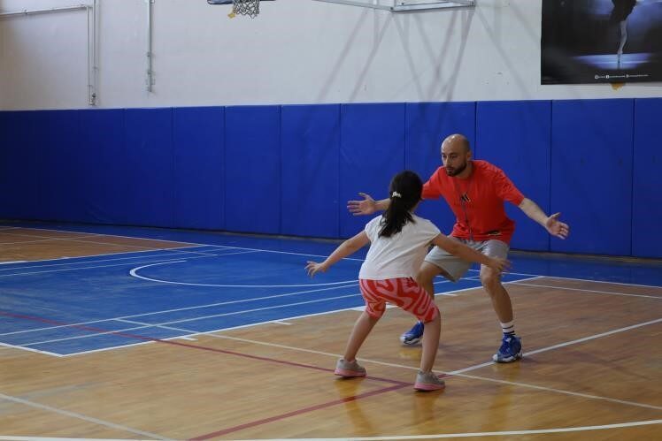 Bilecik’te Atatürk Spor Salonu’nda düzenlenen Galatasaray BSB Yaz Spor Okulları