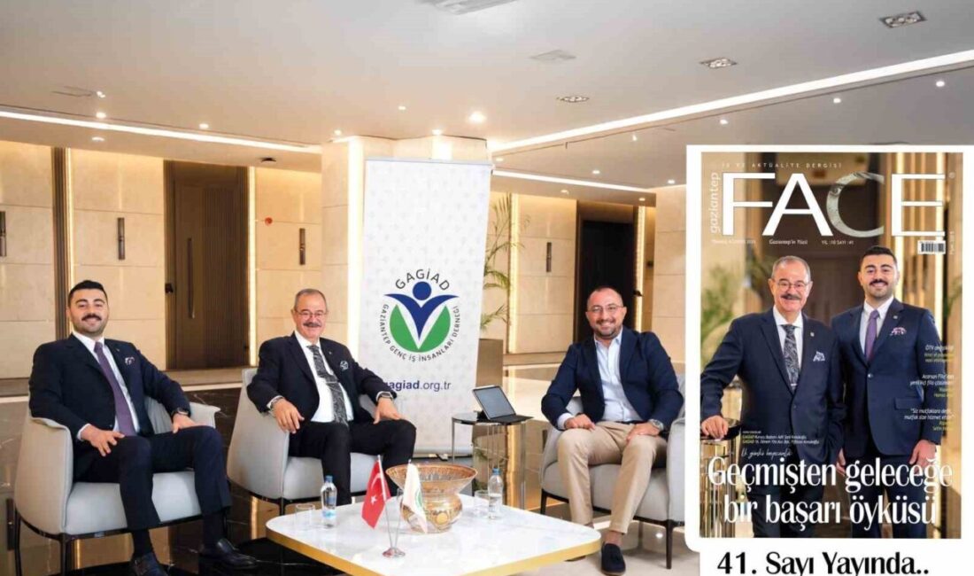 Face Dergisi’nin 41. sayısı, Gaziantep iş dünyasının iki önemli ismi