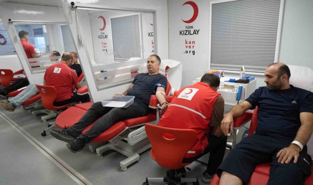 Samsun’da “Birbirimize Candan Bağlıyız, Hedef 1919 Kan Bağışı Kampanyası” kapsamında