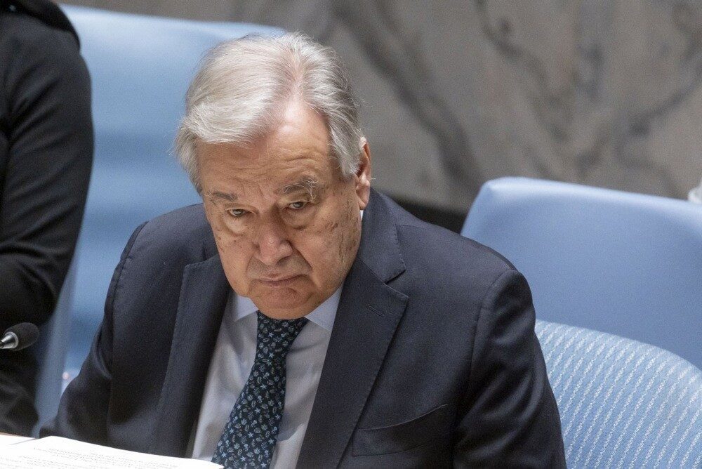 Birleşmiş Milletler (BM) Genel Sekreteri Antonio Guterres, İsrail’in Gazze’yi işgal