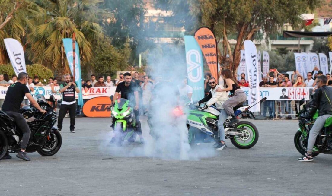Bodrum, bu yıl ikinci kez uluslararası çapta bir motosiklet şölenine