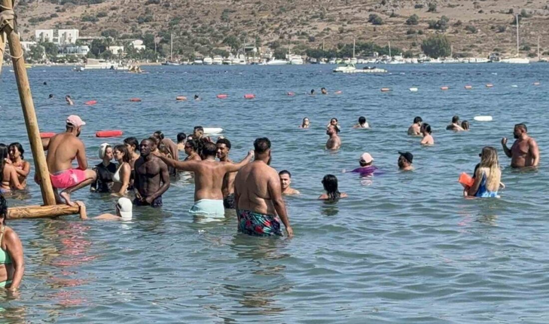 Muğla’nın Bodrum ilçesinde yaz sezonu zirvesiyle, otellerde doluluk oranı yüzde