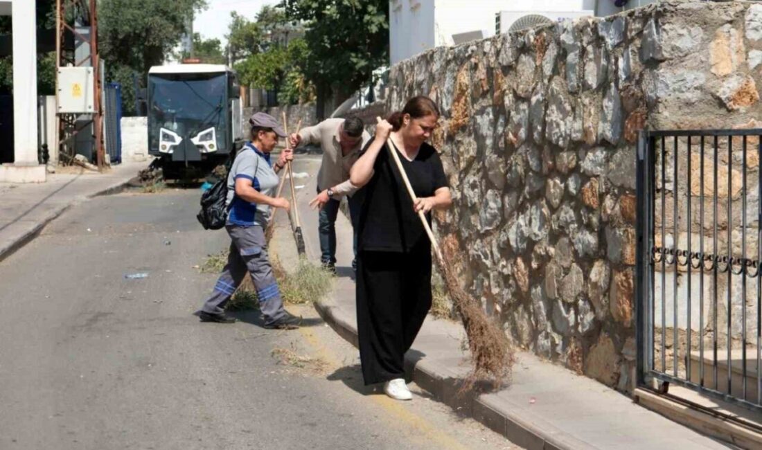 Bodrum Belediyesi, ’Temiz Bir Bodrum İçin El Ele’ sloganıyla kent