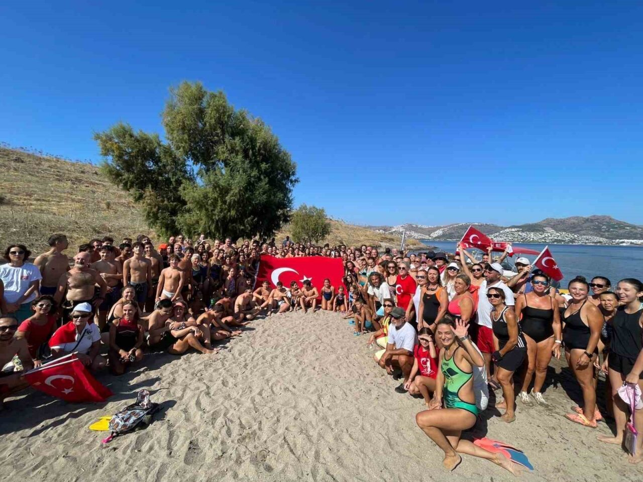 Muğla’nın Bodrum ilçesi Müskebi Mahallesi’nde 30 Ağustos Zafer Bayramı bu
