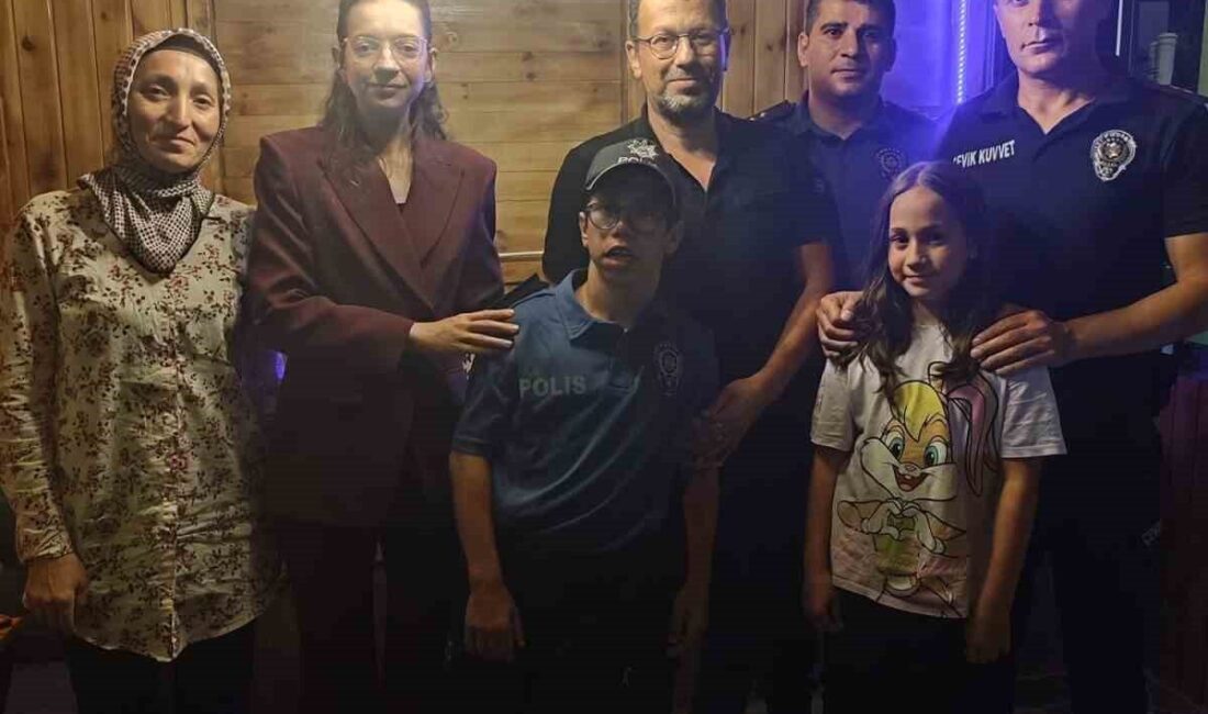 Bolu’nun Mudurnu ilçesinde yaşayan 14 yaşındaki özel birey Efe Abduş’un