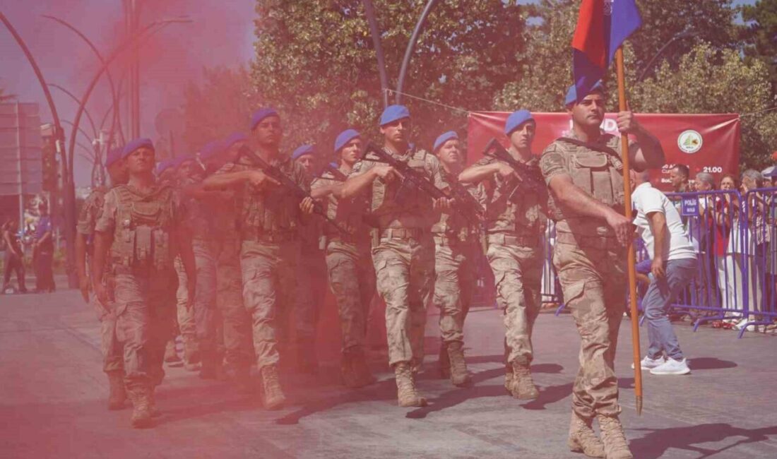 Bolu’da, 30 Ağustos Zafer Bayramı’nın 103’üncü yıldönümü kutlamalarında, 2’nci Komando