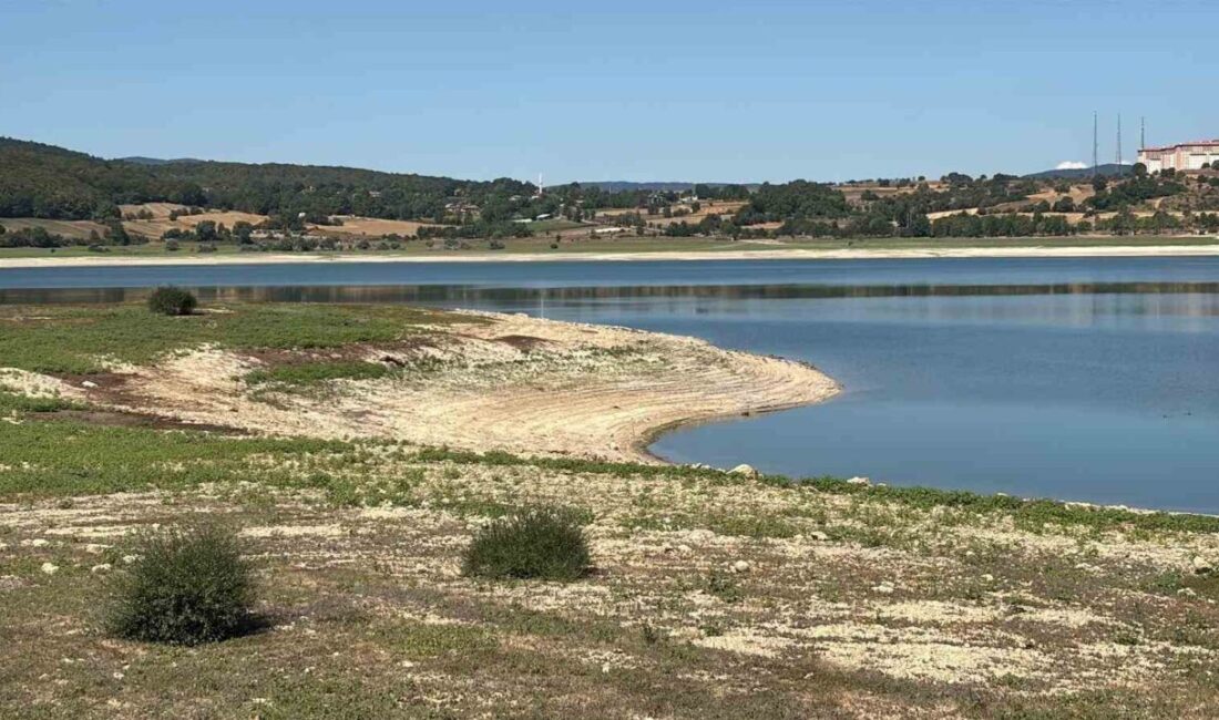 Bolu’nun içme ve kullanma suyu ihtiyacını karşılayan Gölköy Barajı Gölü’nde