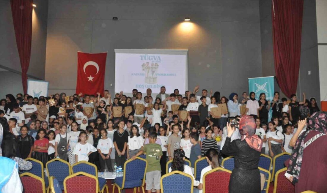 Muş’un Bulanık ilçesinde Türkiye Gençlik Vakfı (TÜGVA) tarafından düzenlenen yaz