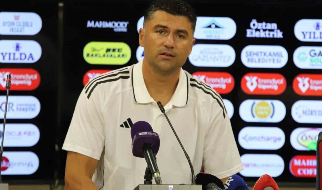 Gaziantep Futbol Kulübü Teknik Direktörü Burak Yılmaz, Gençlerbirliği maçının ardından,