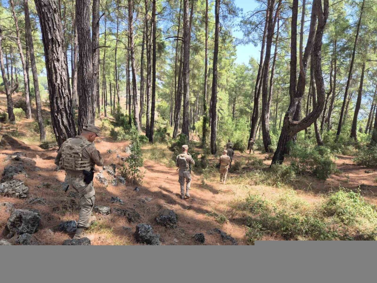 Burdur İl Jandarma Komutanlığı ekipleri, orman yangınlarını önlemek amacıyla ormanlık