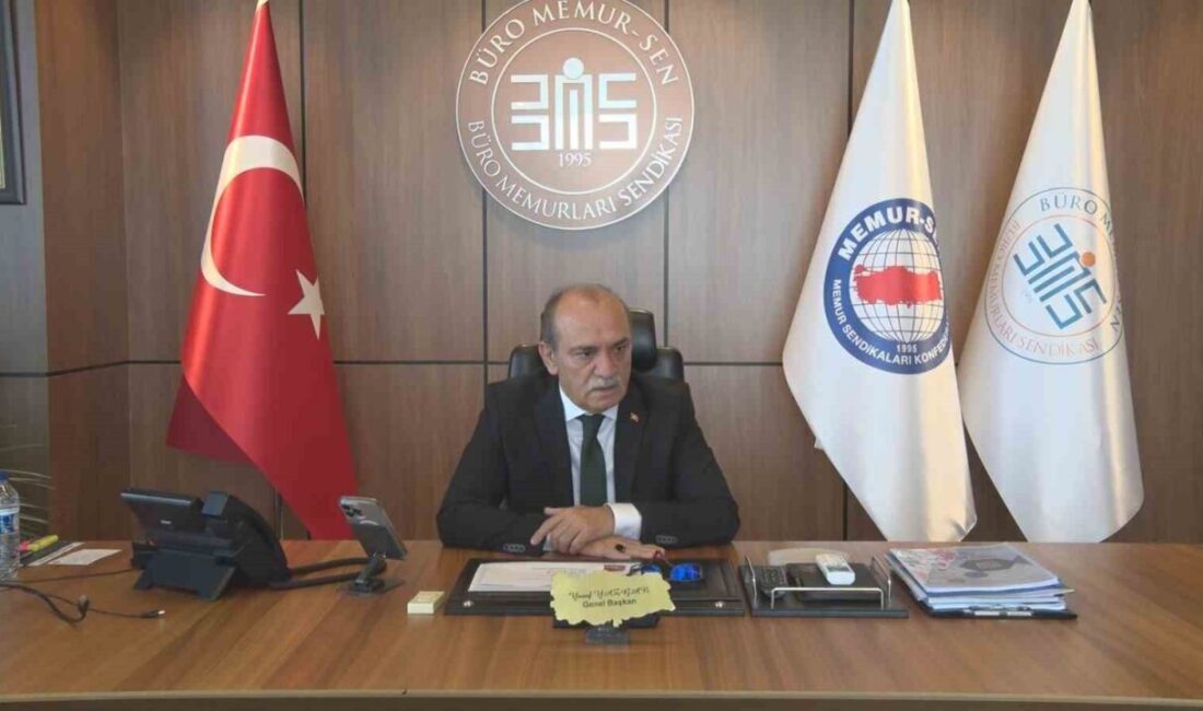 Büro Memurları Sendikası (Büro Memur-Sen) Genel Başkanı Yusuf Yazgan, “Kamu