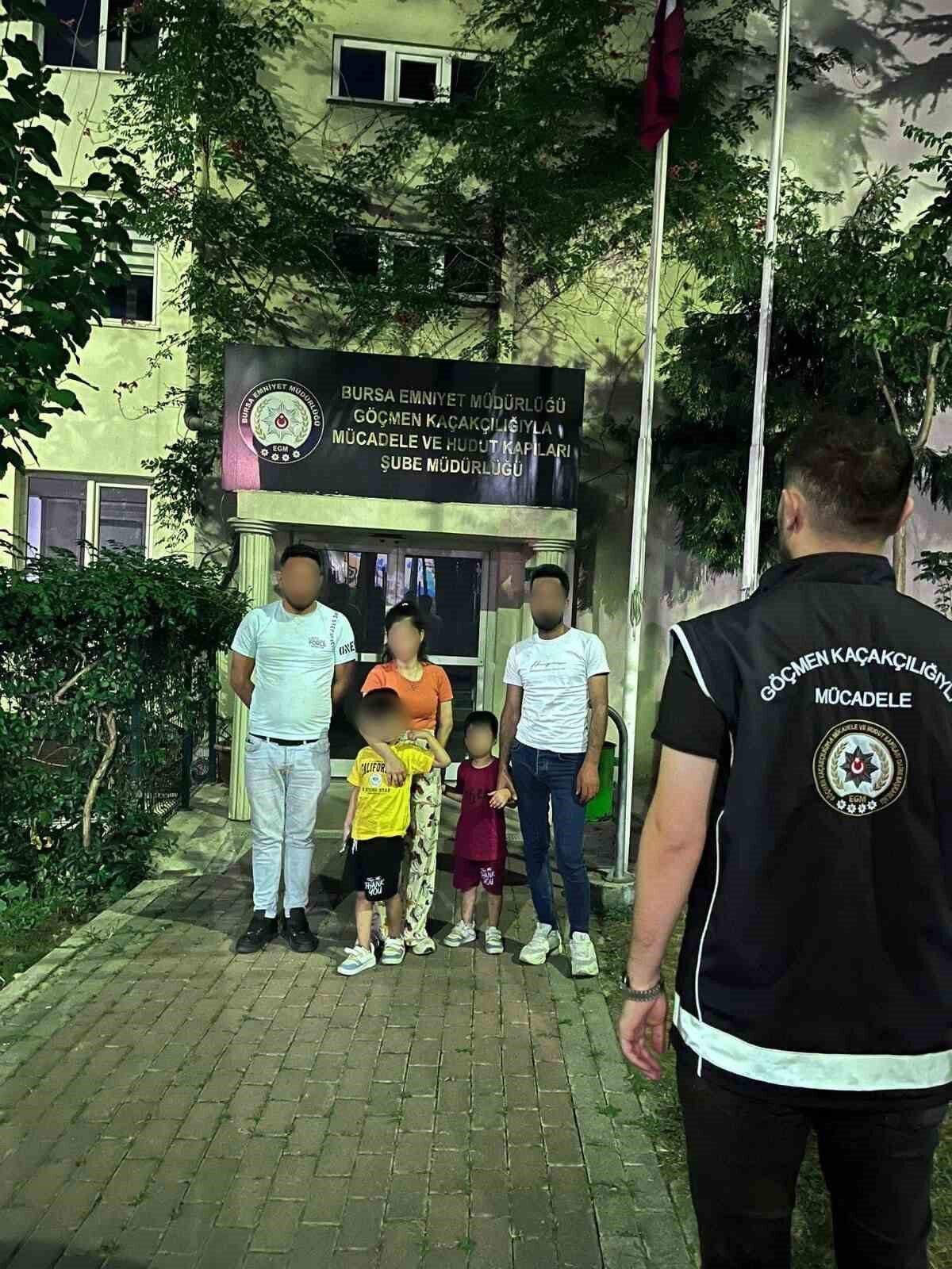 Bursa Emniyet Müdürlüğü Göçmen Kaçakçılığıyla Mücadele ve Hudut Kapıları Şube