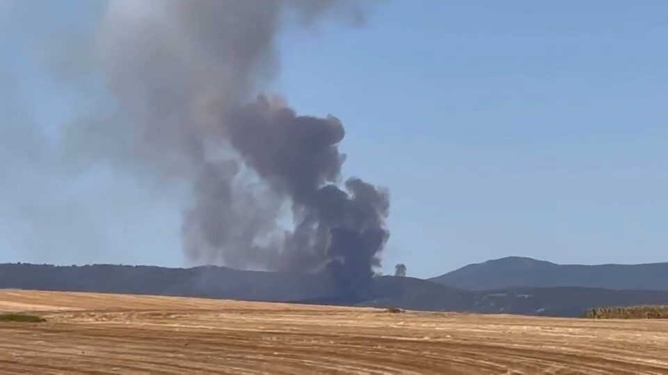 Bursa’nın Yenişehir ilçesi Marmaracık ile Koyunhisar mahalleleri arasındaki ormanlık alanda