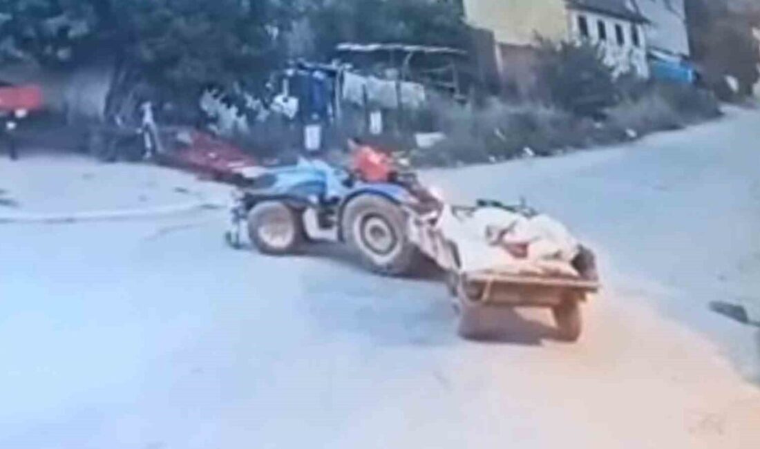 Bursa’nın İnegöl ilçesinde babasının kullandığı traktörün altında kalan 2 yaşındaki