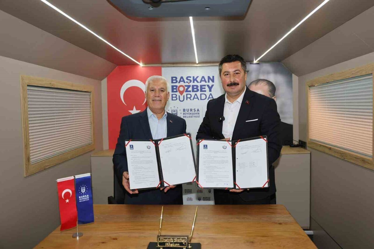 Bursa Büyükşehir Belediyesi, Yenişehir’e Yaş Sebze Meyve Hali kazandırıyor. Projenin