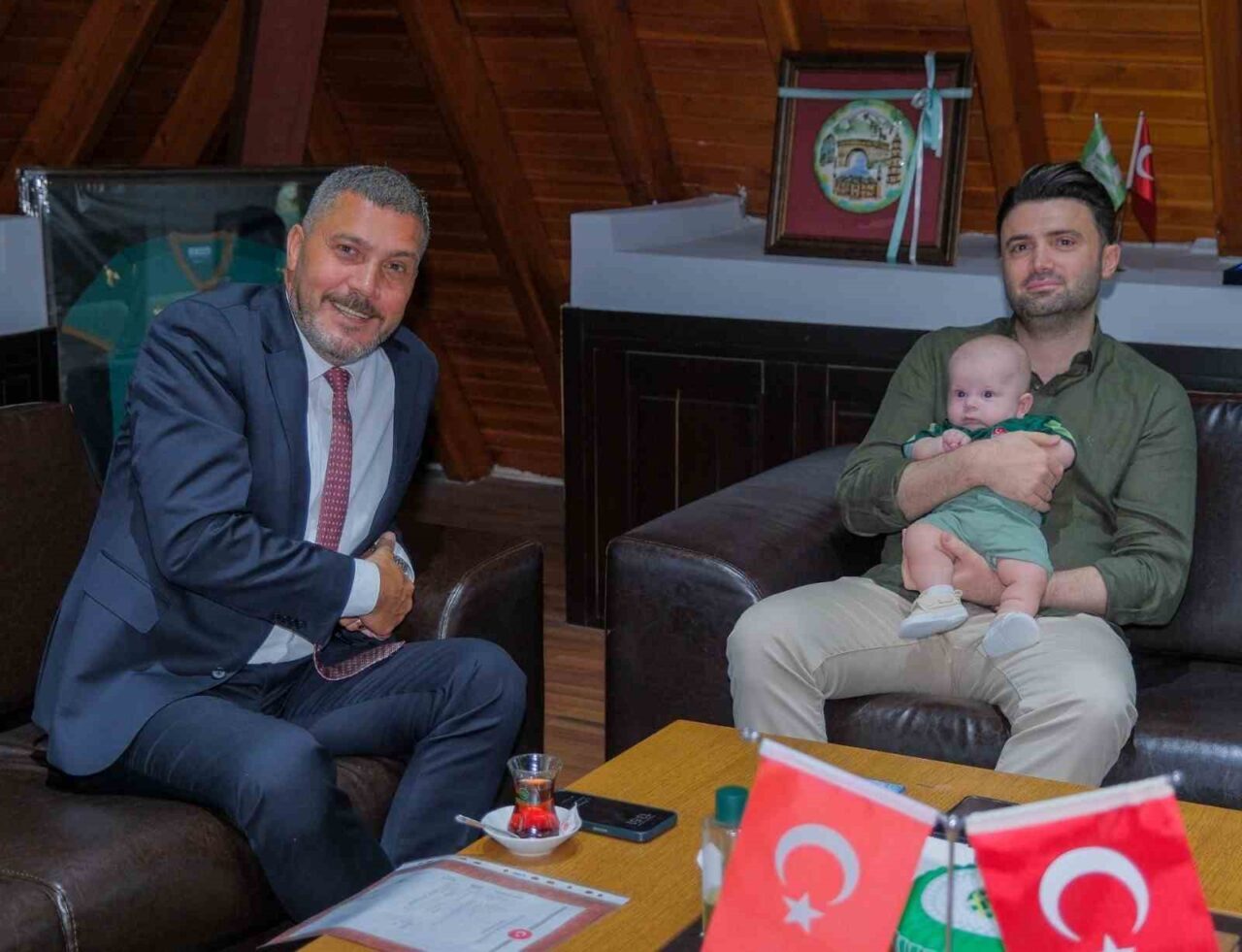 Bursaspor, SMA Tip-1 hastası Çağan Ata Taran’ın tedavisine destek olmak