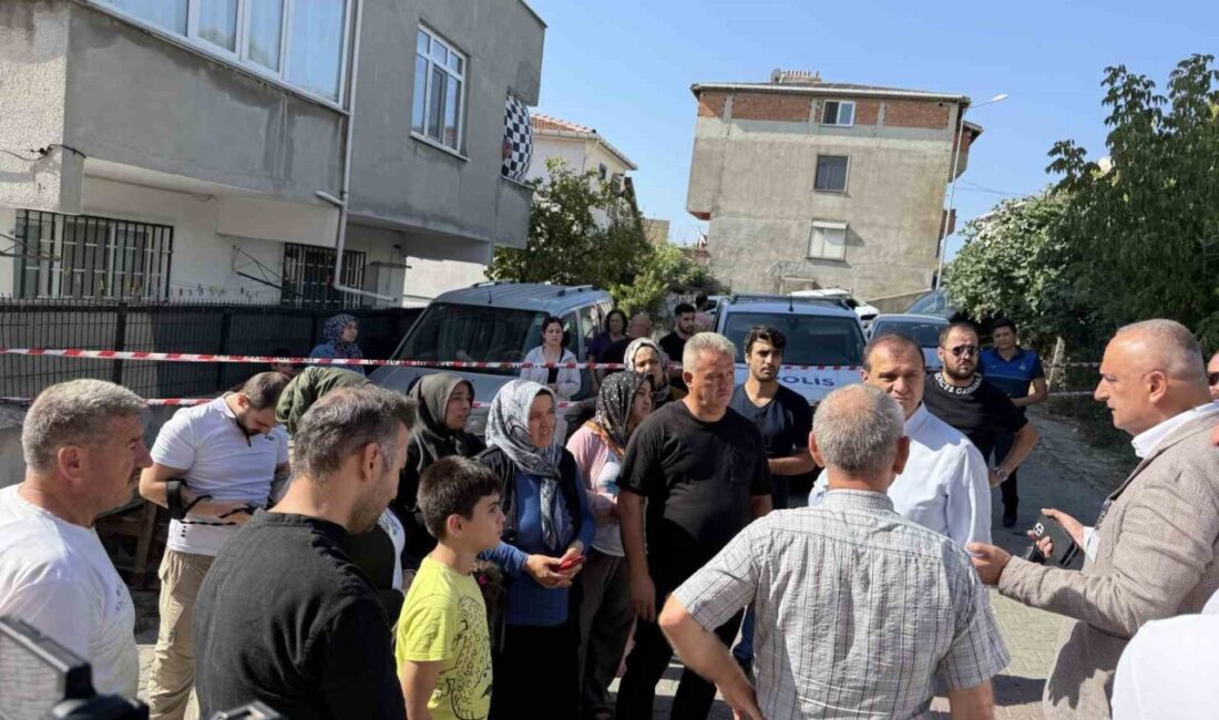 İstanbul Büyükçekmece ilçesinde dün akşam ‘çatırtı’ sesleri geldiği gerekçesiyle toplam