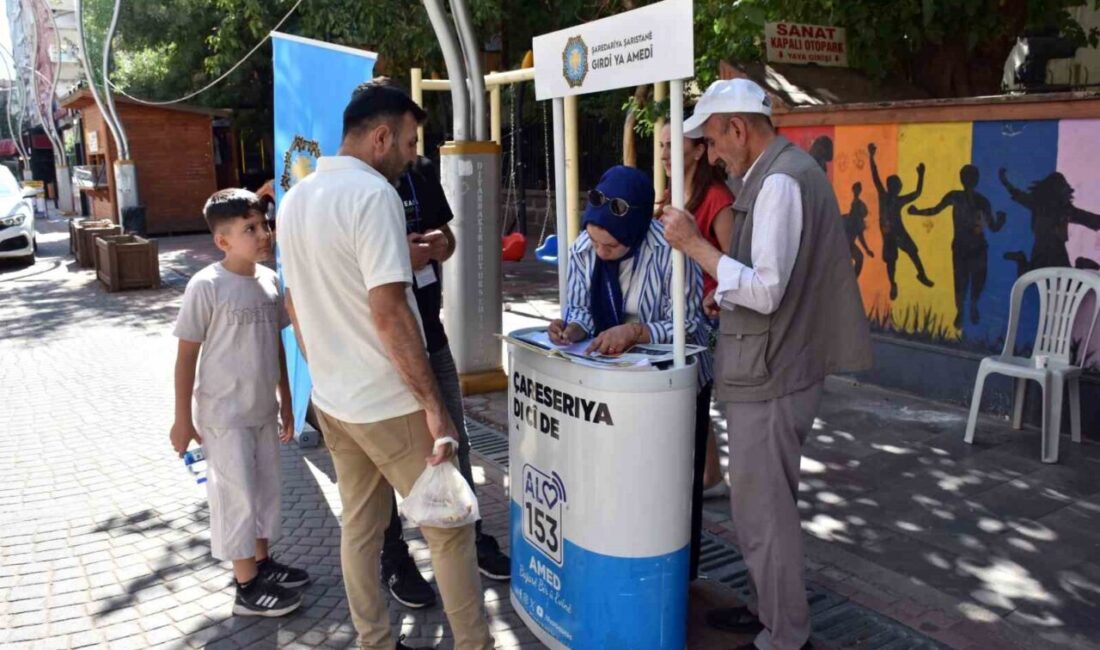 Büyükşehir Belediyesi sorunları yerinde çözüyor Diyarbakır Büyükşehir Belediyesi, Yenişehir ilçesi Sanat Sokağı’nda kurduğu Yerinde Çözüm