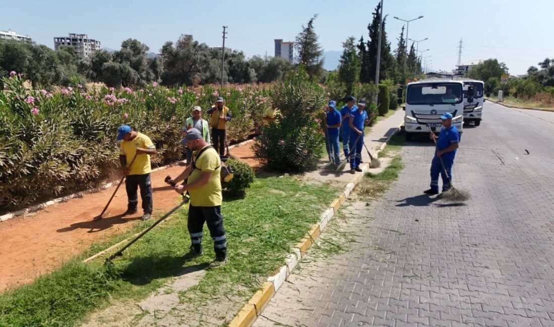 Aydın Büyükşehir Belediyesi, kent genelinde sürdürdüğü hizmet atağına Nazilli’de de
