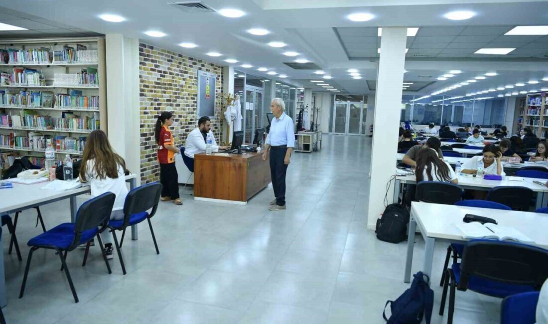 Kayseri Büyükşehir Belediyesi; 15 modern kütüphanesiyle her yaştan vatandaşı kitapla