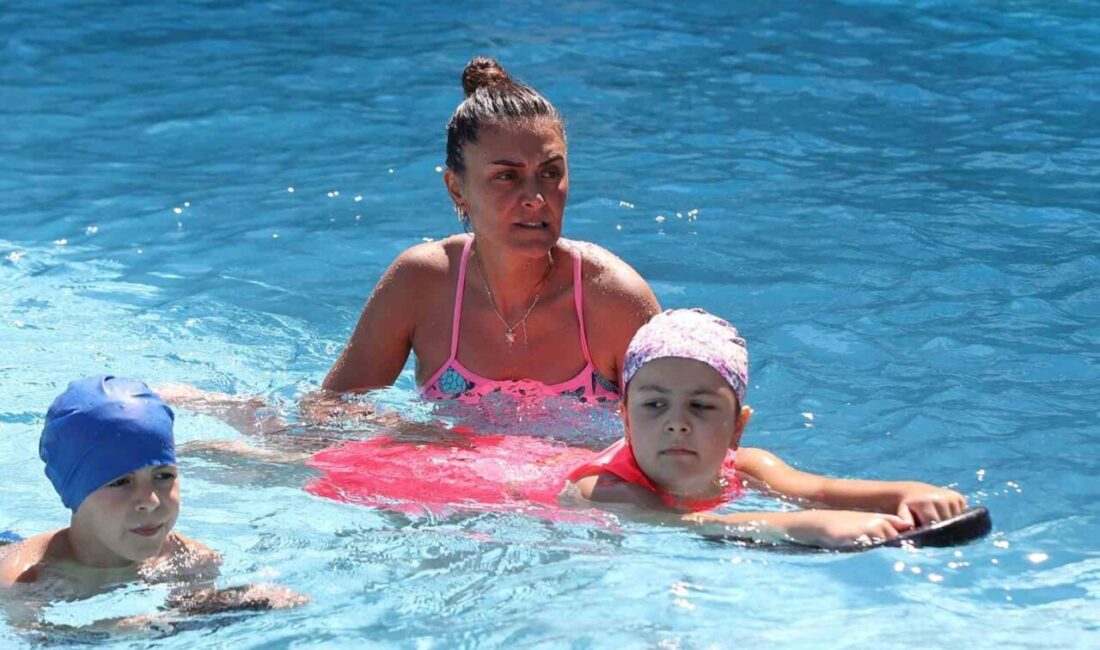 Muğla Büyükşehir Belediyesi’ne ait Yatağan Hasan Haşmet Işık Yüzme Havuzu