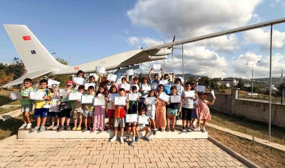 Samsun Canik Özdemir Bayraktar Keşif Kampüsü’nde düzenlenen yaz okulunda 13