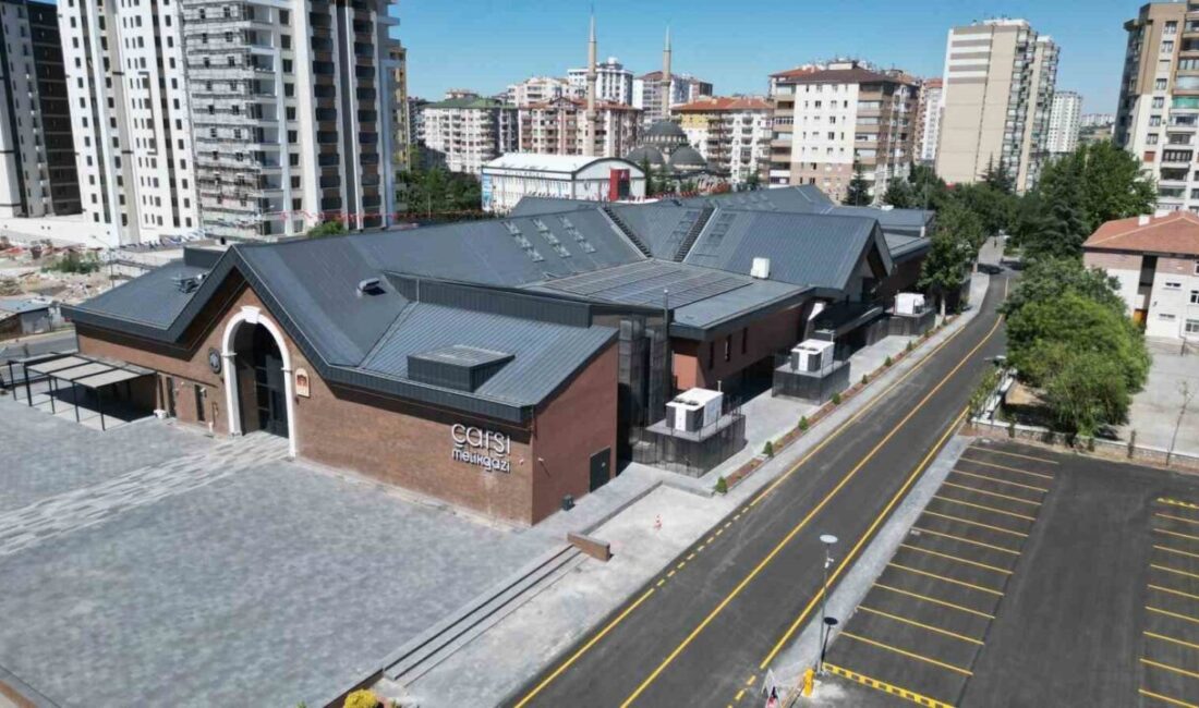 Melikgazi Belediyesi’nin Avrupai tarzda projesi Çarşı Melikgazi’de yer almak isteyen