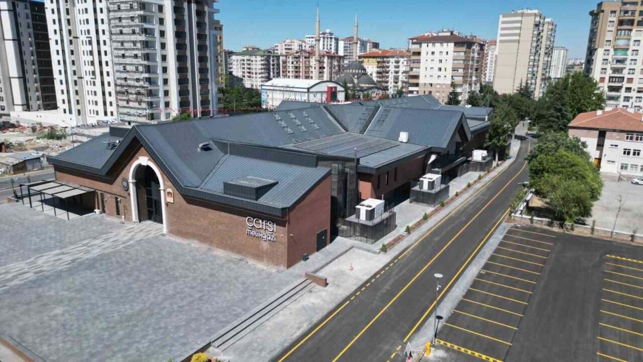 Melikgazi Belediyesi’nin Avrupai tarzda projesi Çarşı Melikgazi’de yer almak isteyen