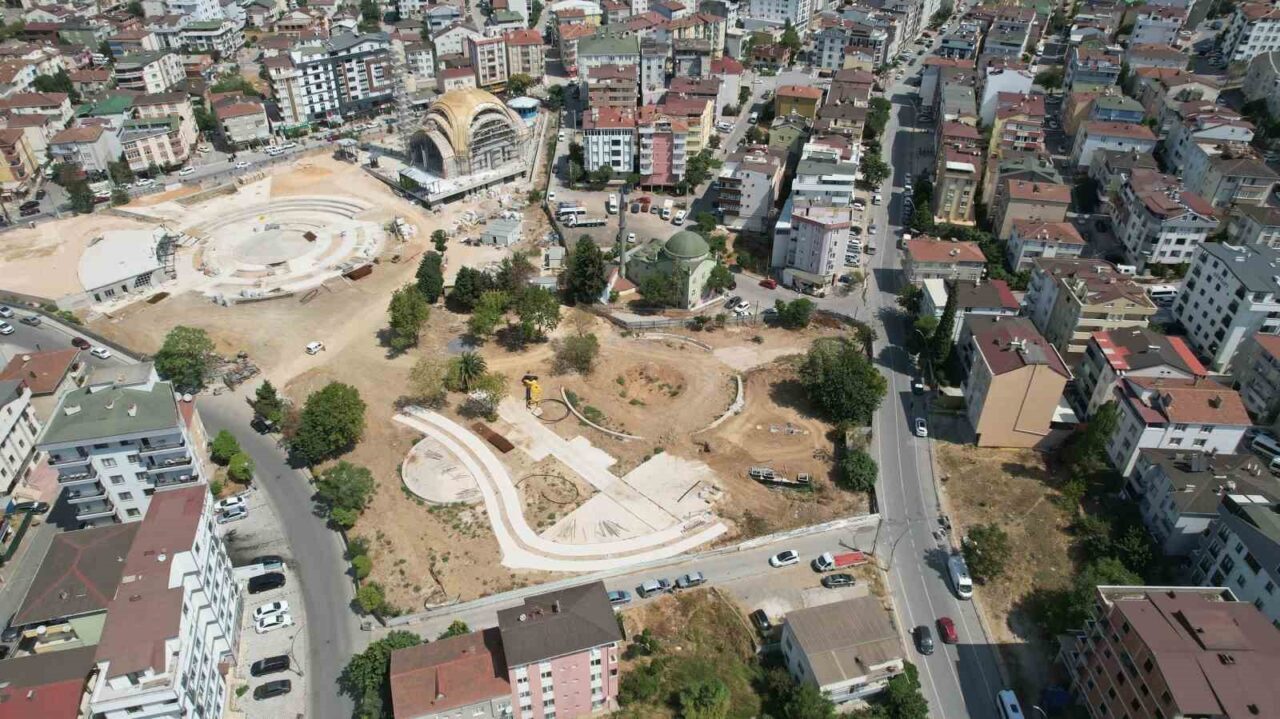 Kocaeli Büyükşehir Belediyesi ve Çayırova Belediyesi iş birliğiyle yapımı süren