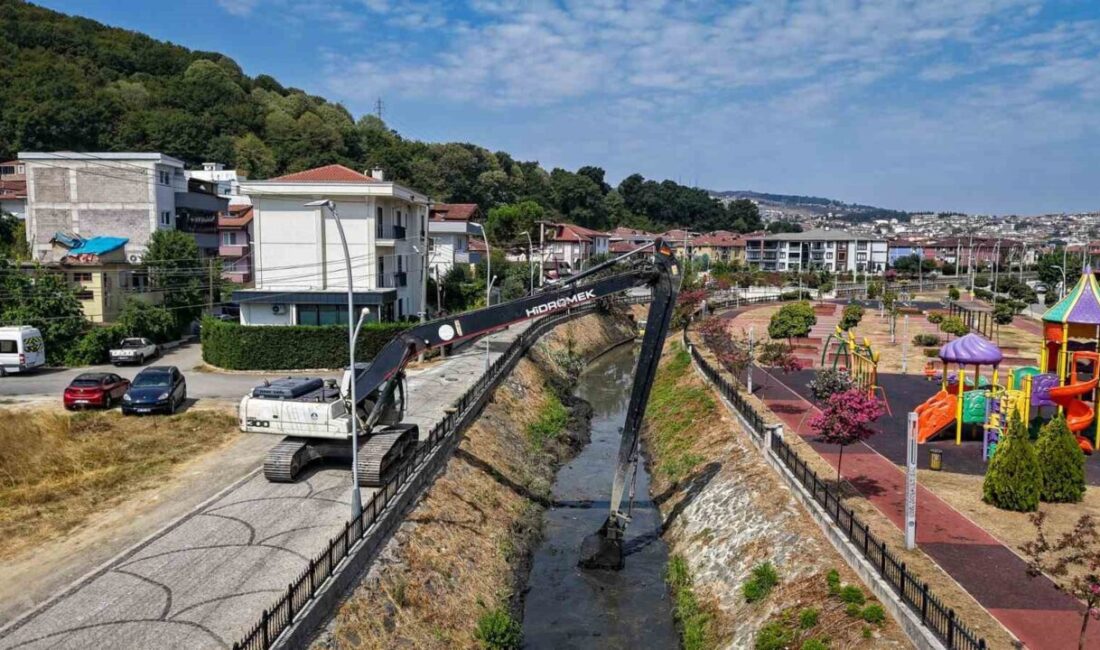 SASKİ, dere ıslah çalışmalarına bir yenisini daha ekledi. Çark Deresi