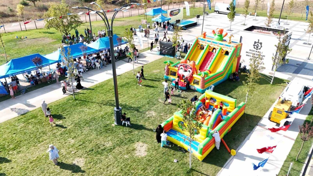 Kocaeli Büyükşehir Belediyesince düzenlenen “3. Çık Dışarıya Oynayalım” etkinliği, Başiskele’de