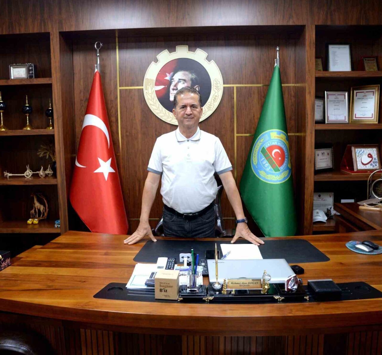 Adana Yüreğir Ziraat Odası Başkanı Mehmet Akın Doğan, ÇKS kayıtlarının