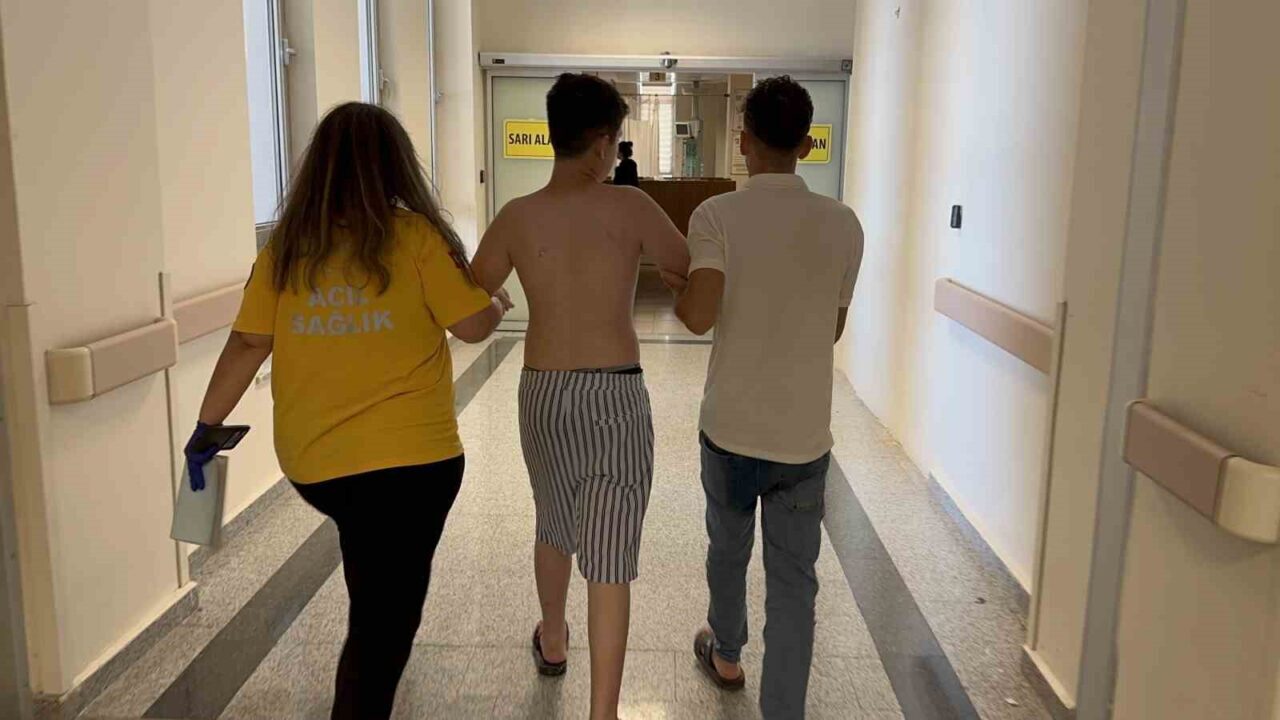 Adıyaman’da serinlemek için havuza giden 15 yaşındaki Fayyad C., ayağının