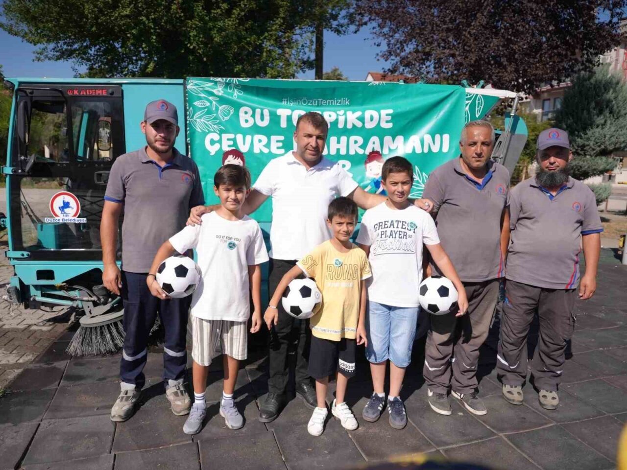 Düzce Belediyesi’nin “Temiz Şehir Düzce” kampanyasına en anlamlı destek, en