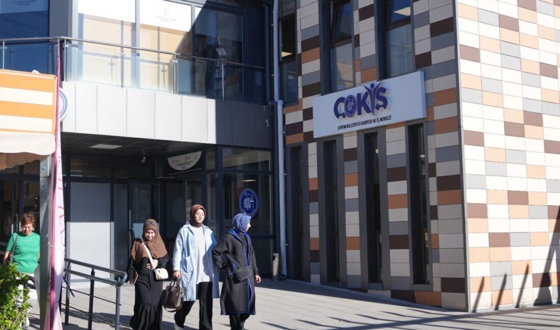 Çorum Belediyesi’nin hayata geçirdiği Kariyer ve İş Merkezi aracılığıyla bugüne