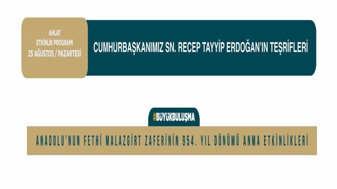Cumhurbaşkanı Recep Tayyip Erdoğan, Anadolu’nun kapısını Türklere açarak tarihin seyrini
