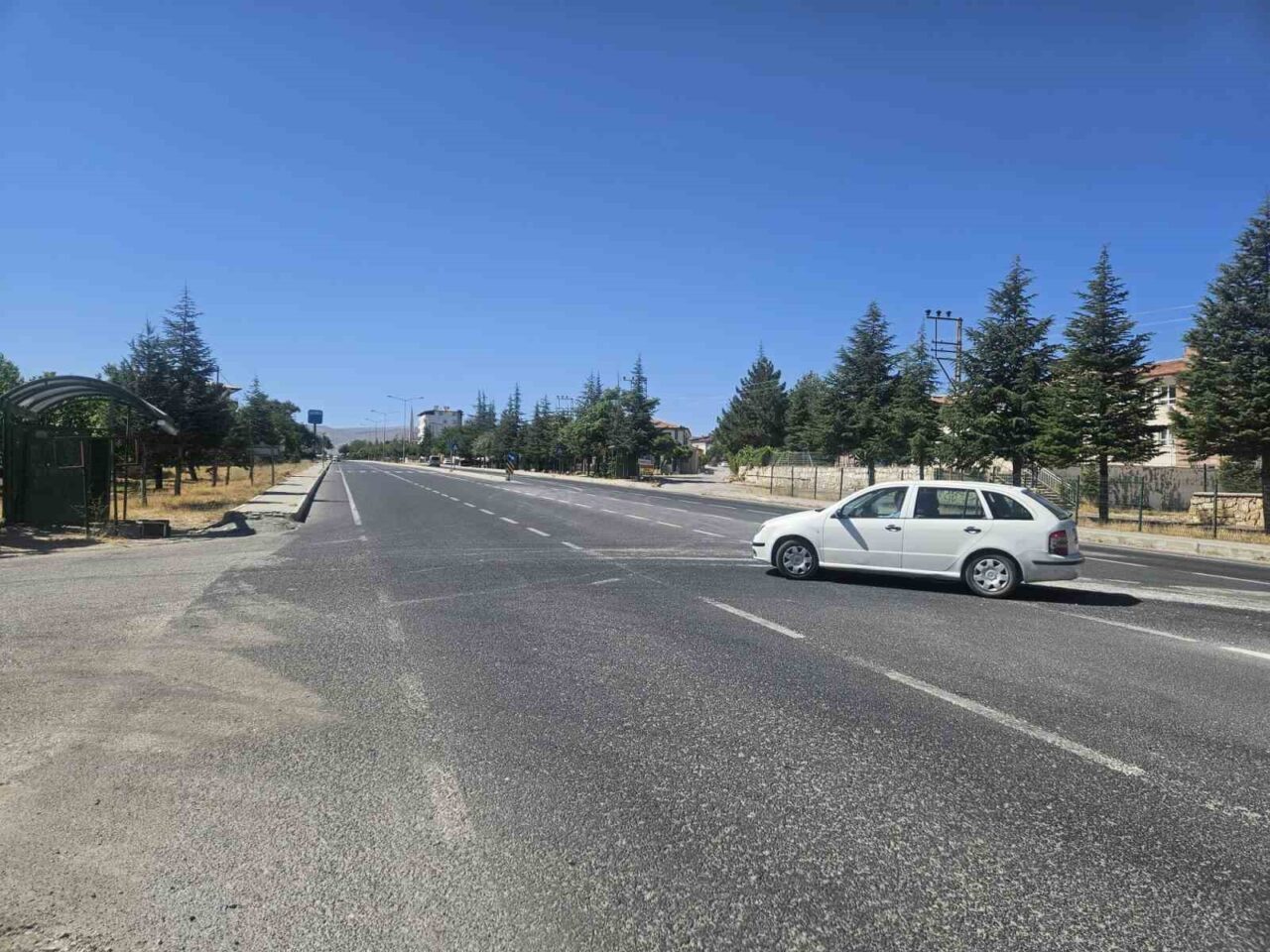 Malatya’nın Darende ilçesine bağlı Balaban Mahallesi’nde vatandaşlar, kazaların sık yaşandığı